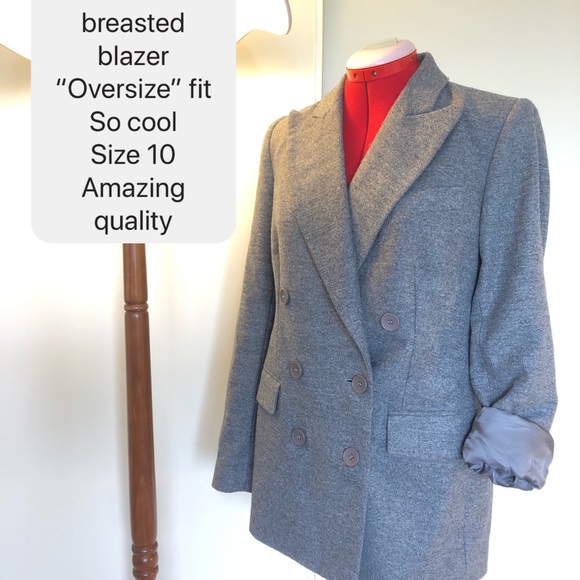 Country road size 10 wool jacket - Picture 3 of 3